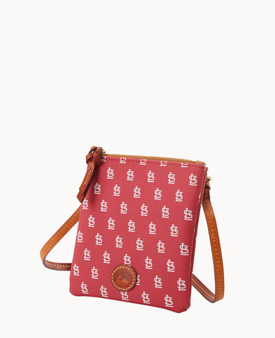 MLB Cardinals Small North South Top Zip Crossbody