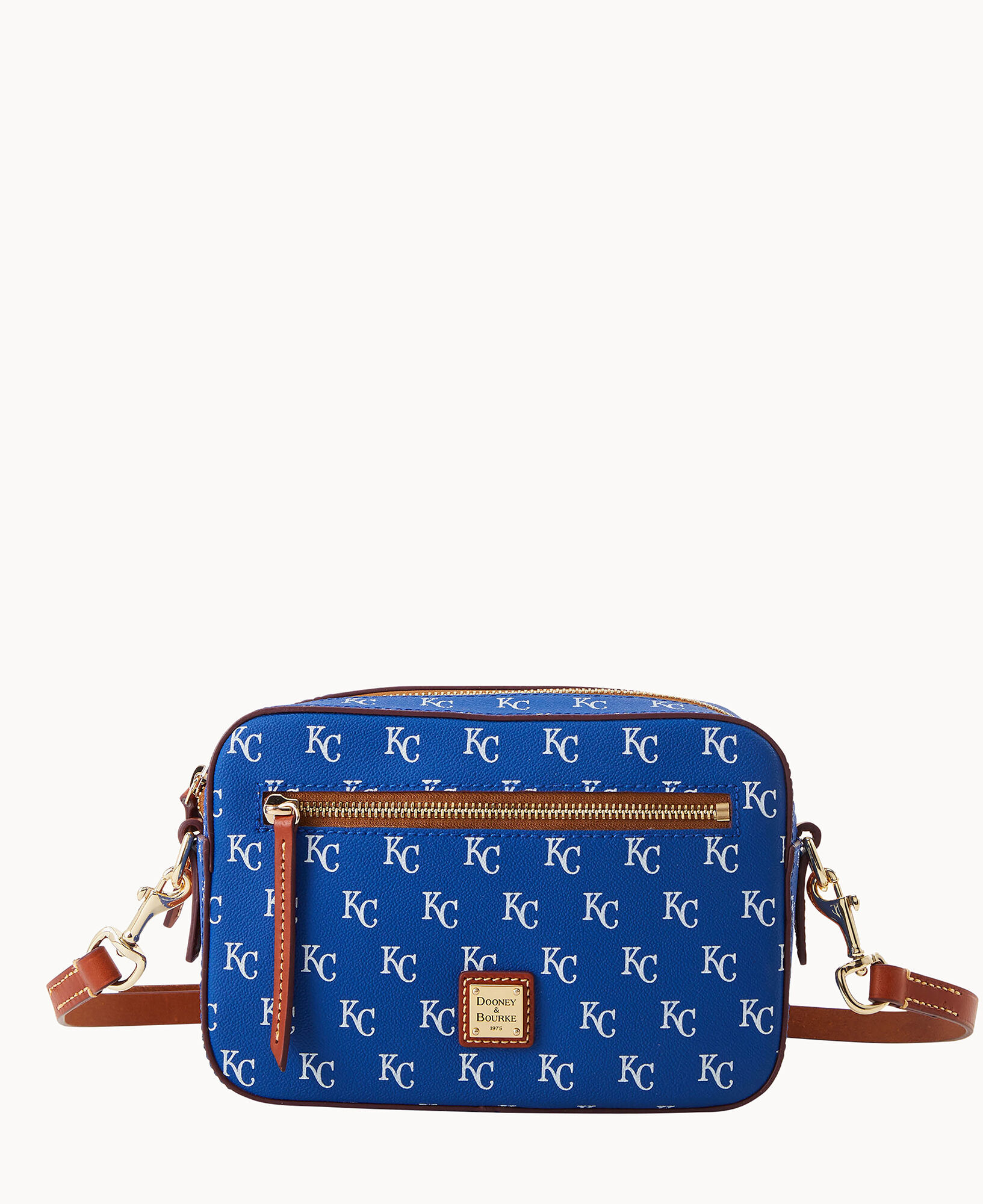 Dooney & Bourke MLB Kansas City Royals Camera Zip Crossbody Shoulder Bag