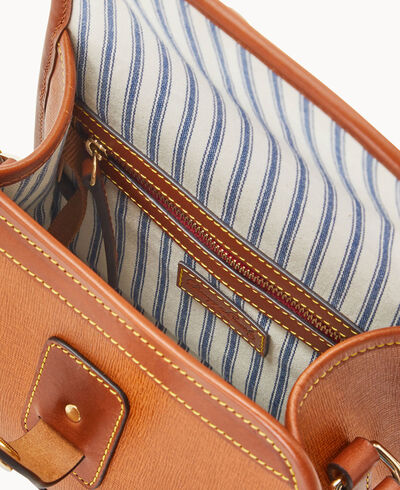 Camden Saffiano Flap Crossbody