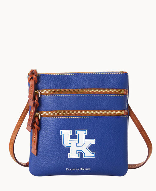 NCAA Kentucky Triple Zip Crossbody
