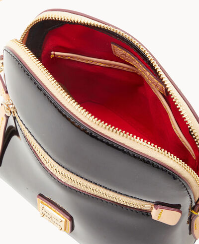 Patent Domed Crossbody