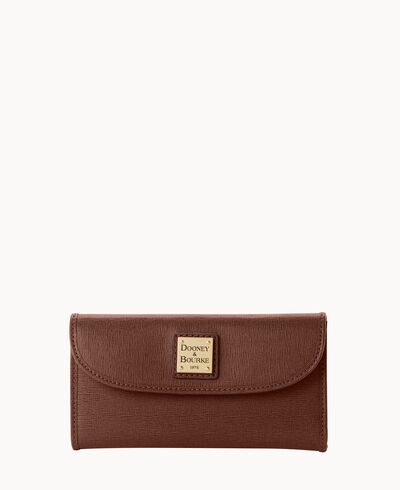 Saffiano Continental Clutch