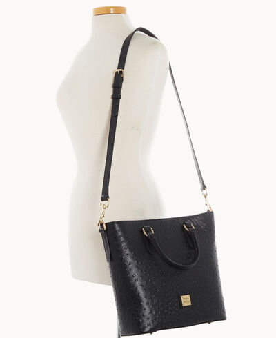 Ostrich Editor's Tote