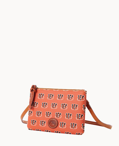 NFL Bengals Top Zip Crossbody