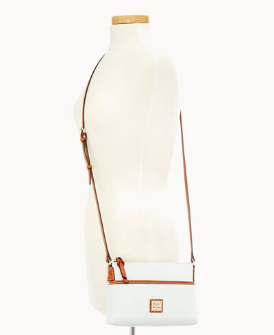 Pebble Grain Ginger Crossbody