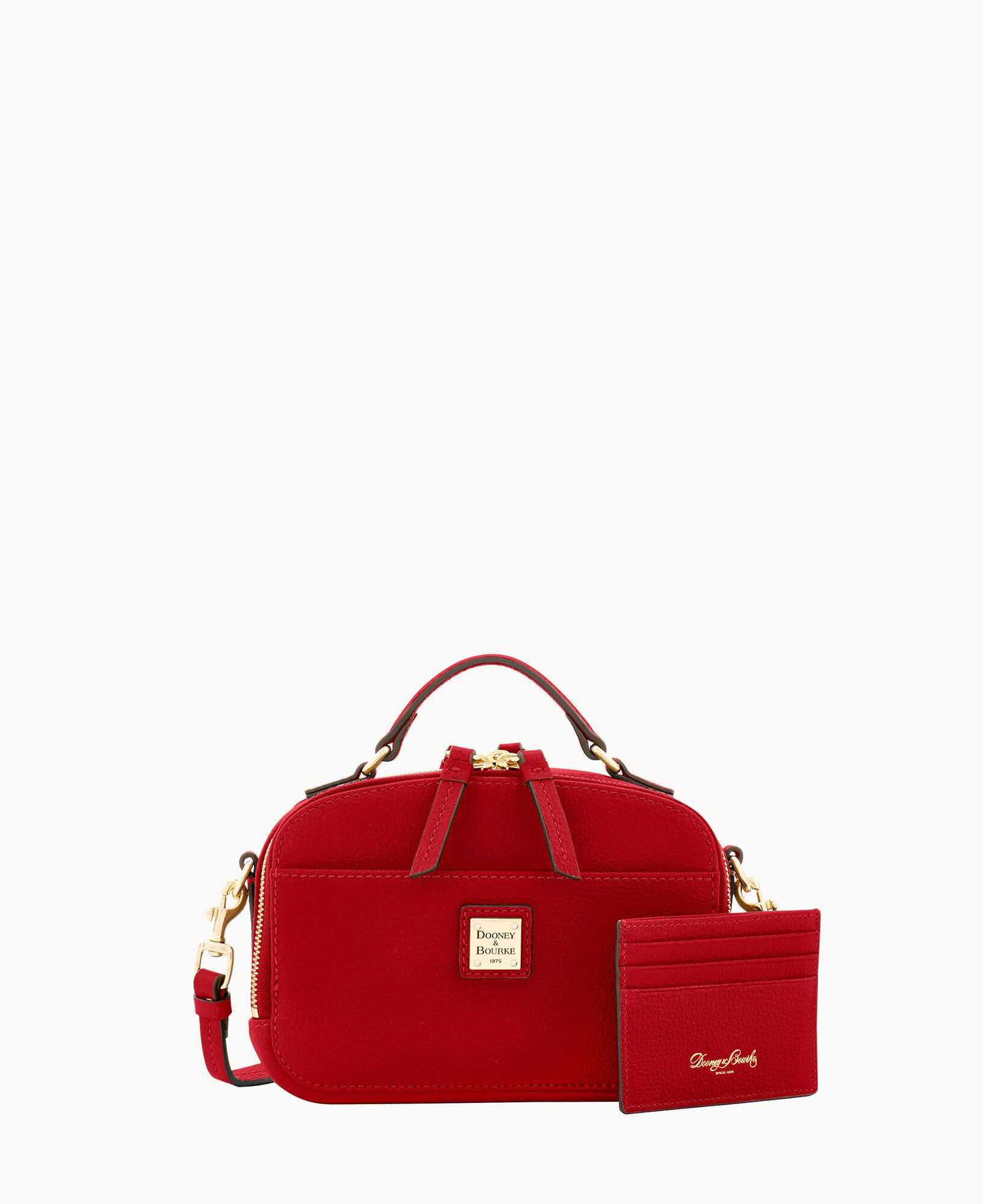 Dooney & And Bourke Red Tartan Plaid Large Shoulder Tote Bag Handbag Purse  - Đức An Phát