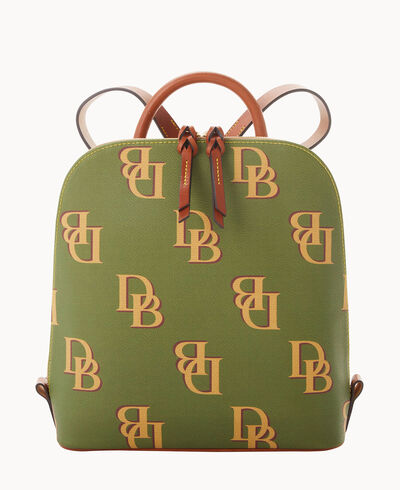 Monogram Zip Pod Backpack