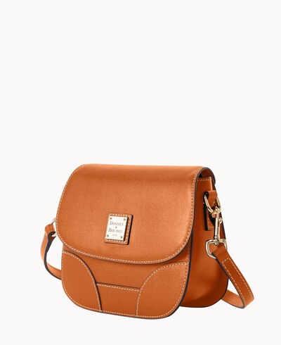 Saffiano Saddle Bag
