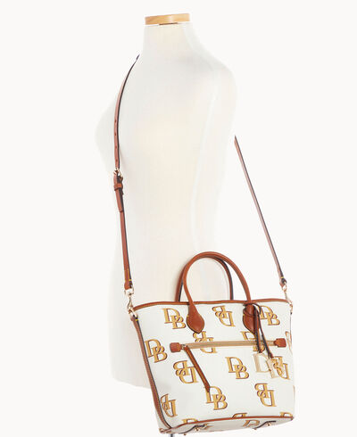 Monogram Handle Tote