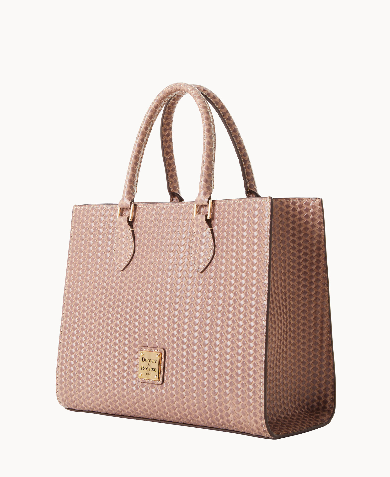 Dooney and bourke beacon woven tote clearance