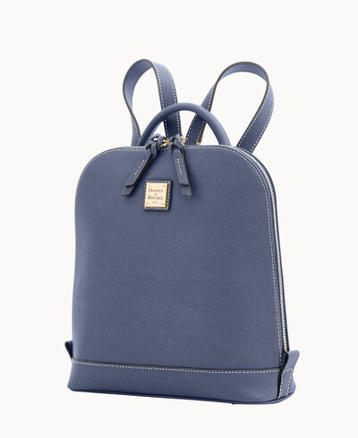 Saffiano Zip Pod Backpack
