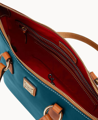 Wexford Leather Small Wren Zip Tote