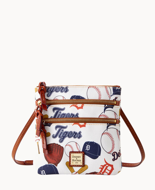 MLB Tigers N S Triple Zip Crossbody