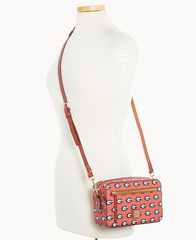 Collegiate University of Georgia Camera Zip Crossbody