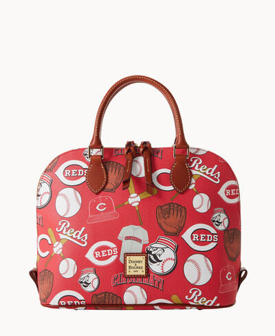 MLB Reds Zip Zip Satchel