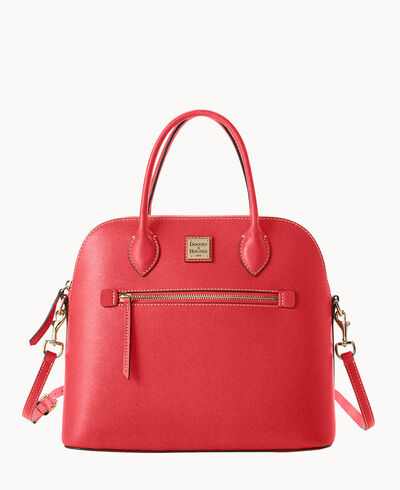 Saffiano Large Domed Satchel