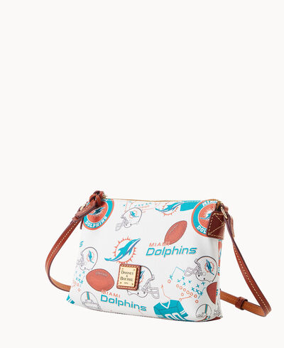 NFL Dolphins Crossbody Pouchette