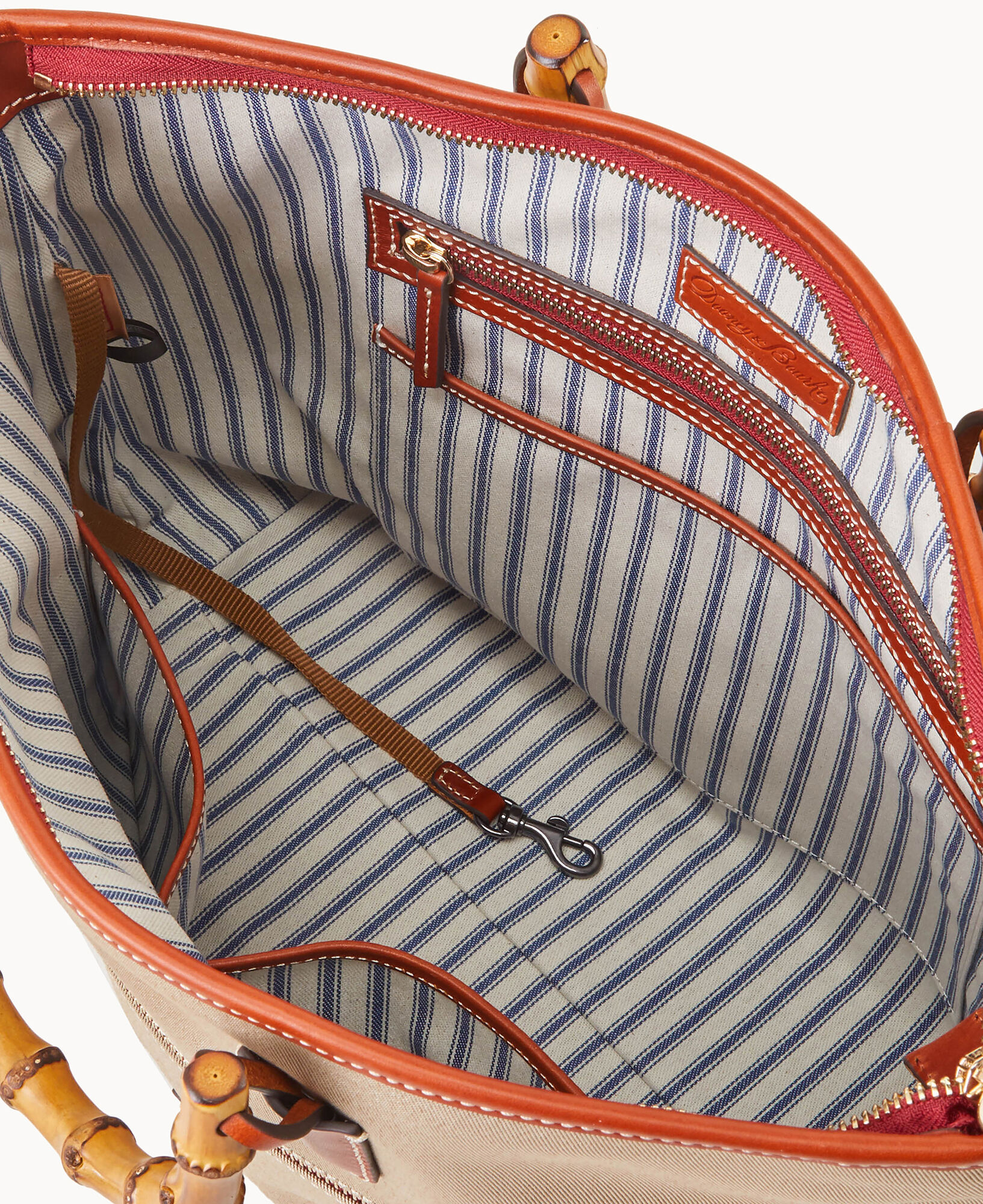 Dooney Bourke Bamboo Handle Tote