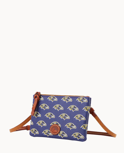 NFL Ravens Top Zip Crossbody