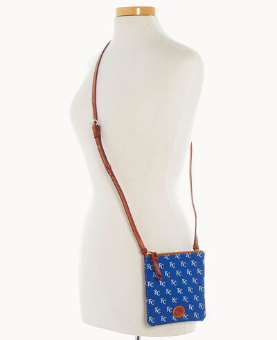 MLB Royals Small North South Top Zip Crossbody