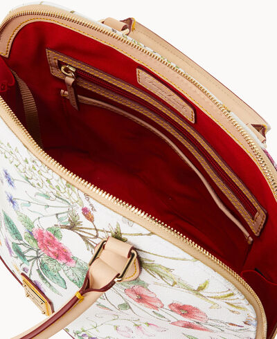 Botanical Collection Zip Zip Satchel