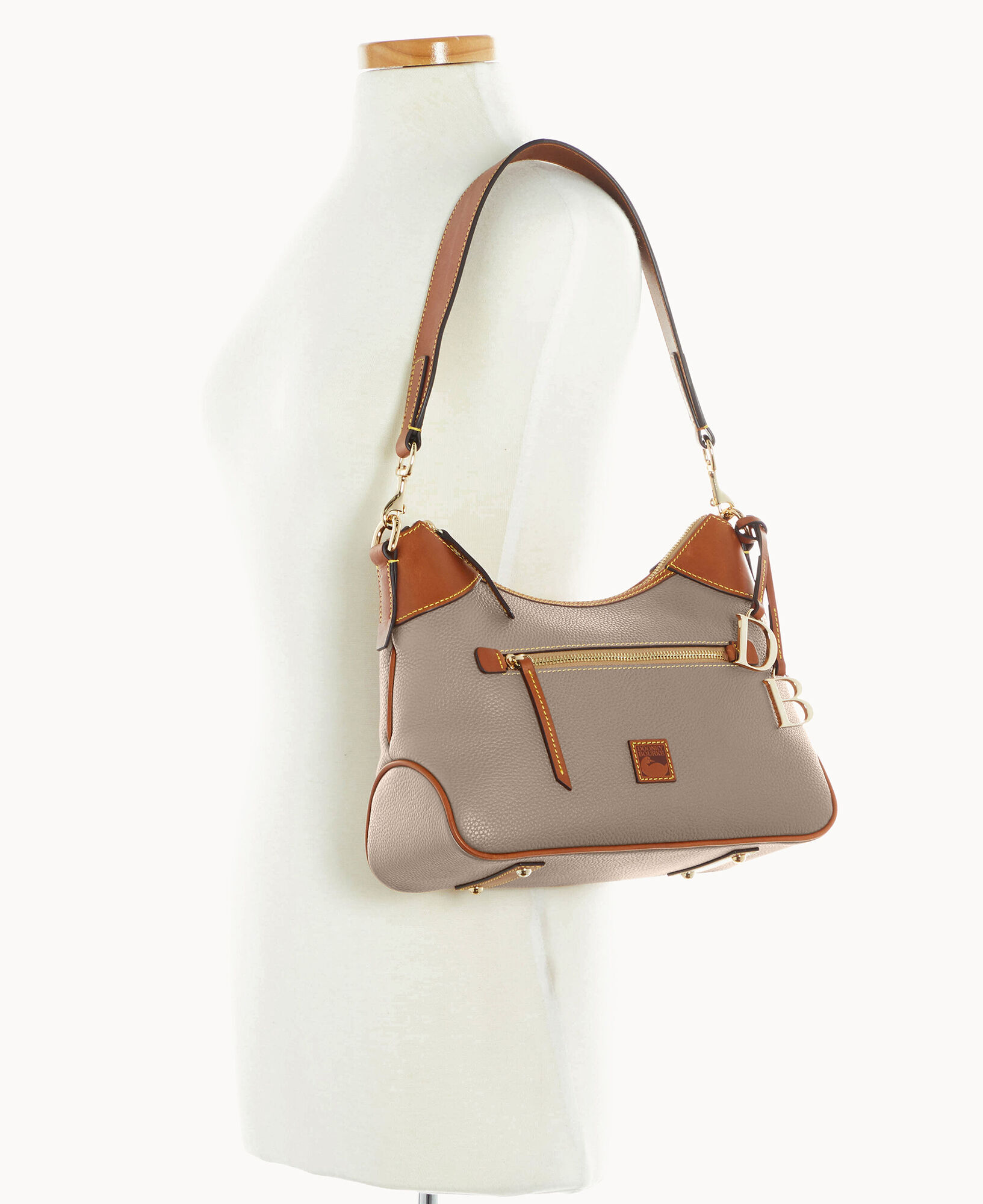 Dooney and bourke leather hobo new arrivals