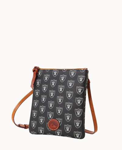 NFL Raiders North South Top Zip Crossbody
