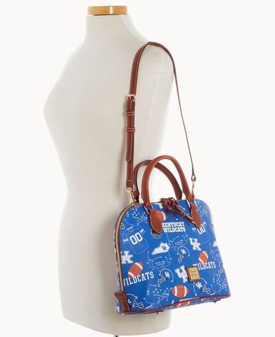Collegiate University of Kentucky Zip Zip Satchel