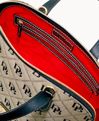Maxi Quilt Zip Zip Satchel