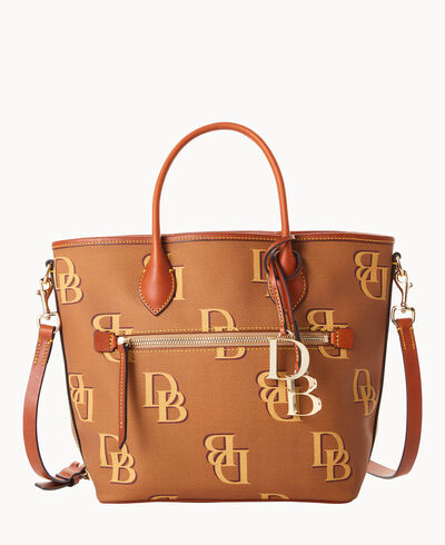 Monogram Handle Tote