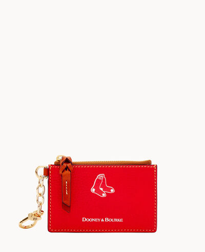 MLB Red Sox Zip Top Card Case