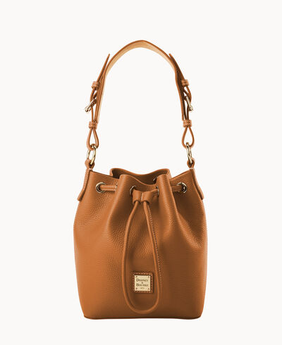 Lucca Leather Small Drawstring