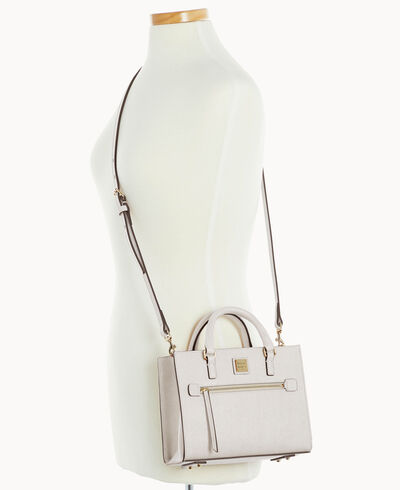 Saffiano Mini Zip Janine