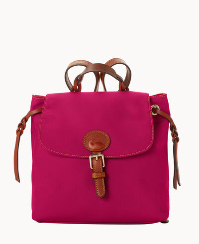 Nylon Flap Backpack