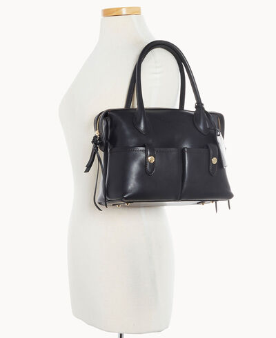 Florentine Small East West Satchel