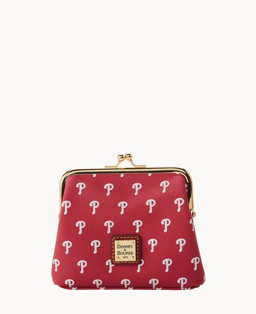 MLB Phillies Large Framed Purse