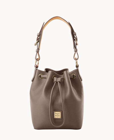 Lucca Leather Small Drawstring