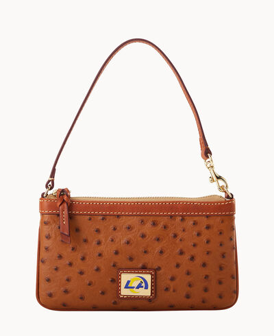 NFL Rams Large Slim Wristlet