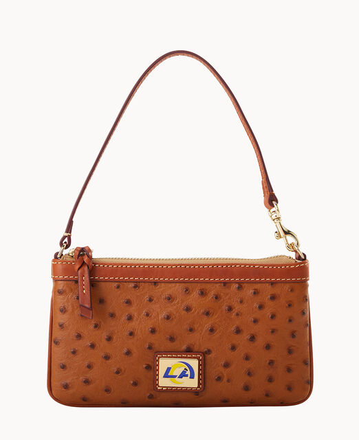 NFL Rams Large Slim Wristlet