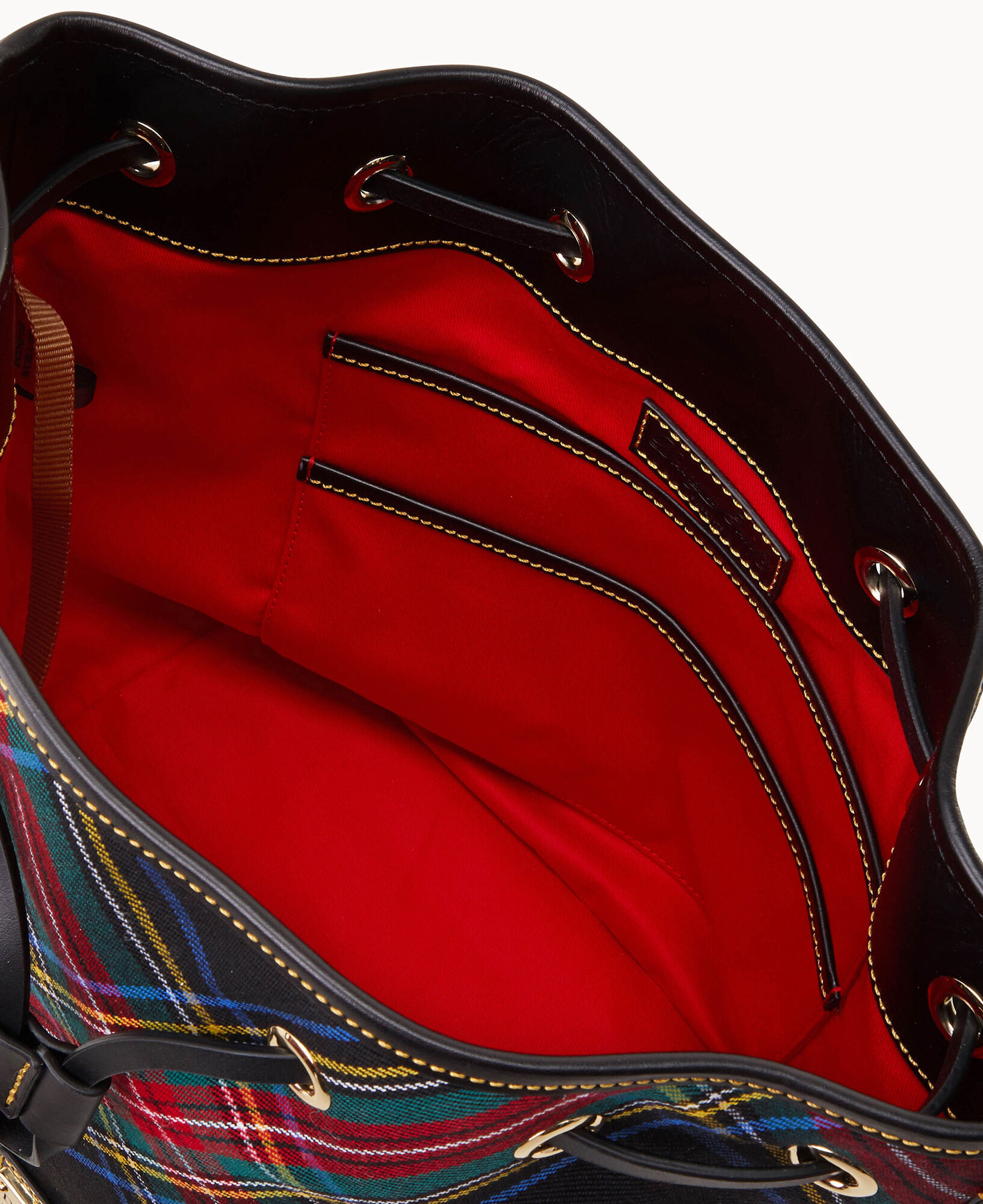 Dooney & Bourke Tartan Drawstring