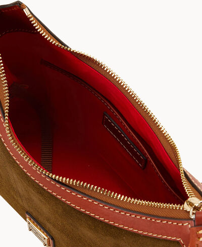 Suede Shoulder Bag
