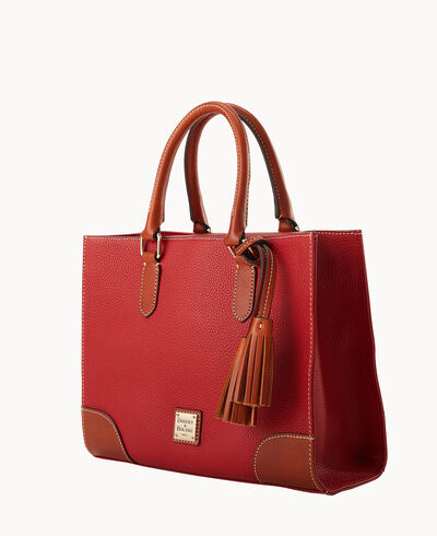 Pebble Grain Satchel