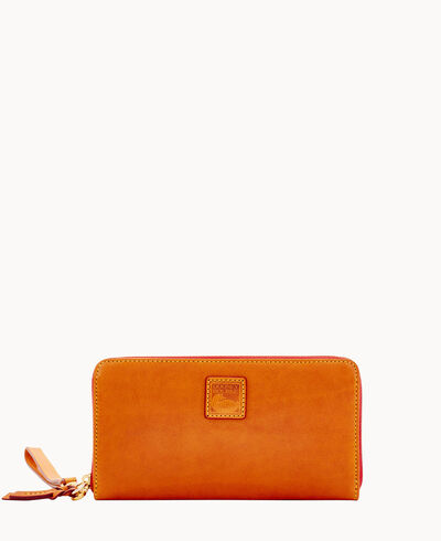 Florentine Large Zip Around Wristlet