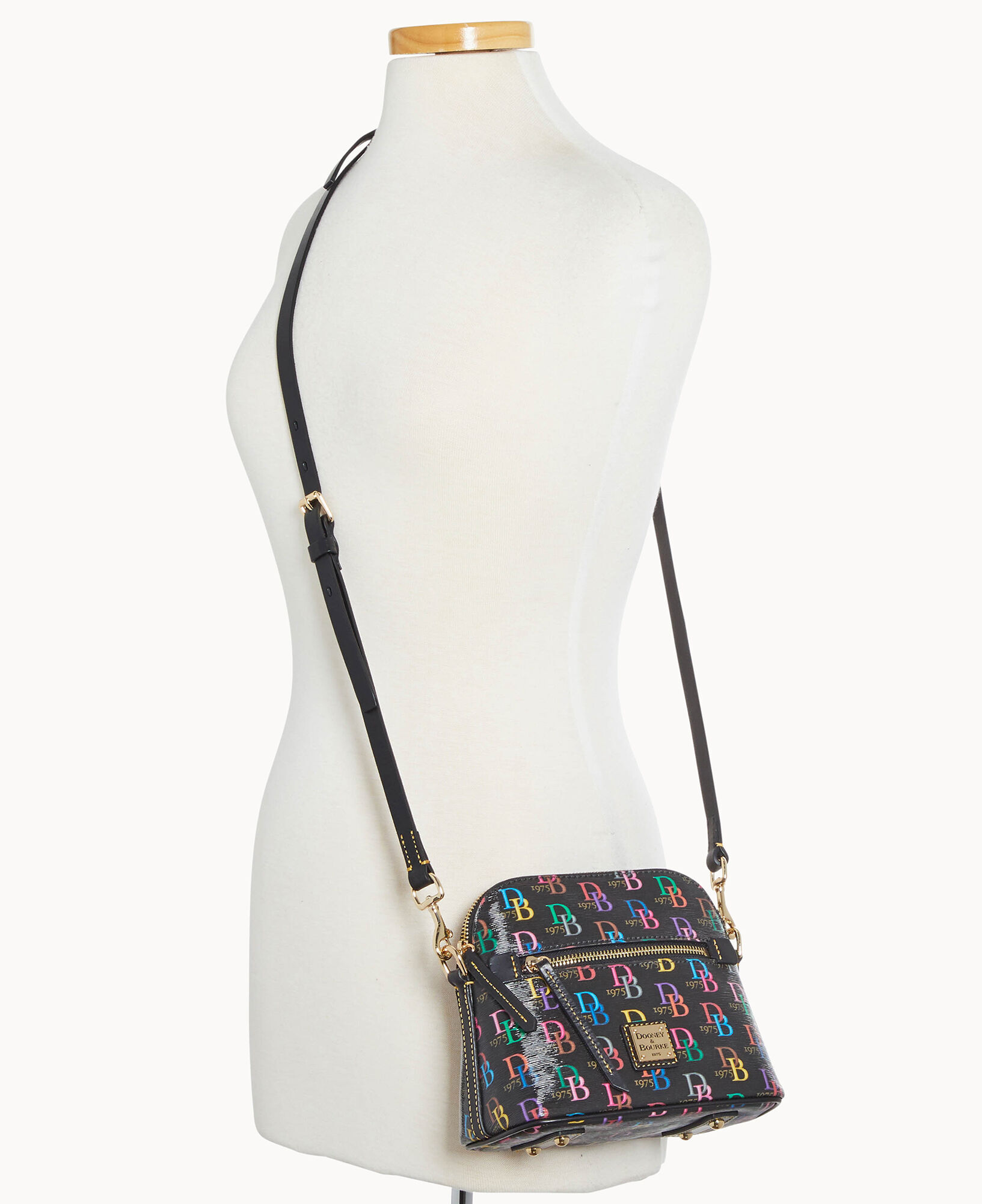 Dooney Bourke DB75 Multi Domed Crossbody