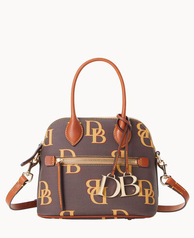 Monogram Small Domed Satchel
