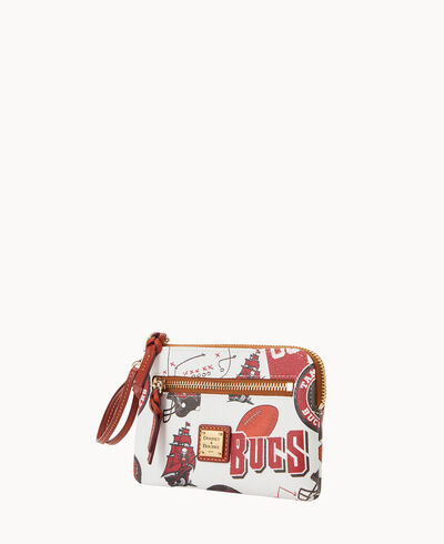 NFL Buccaneers Zip Around Wristlet