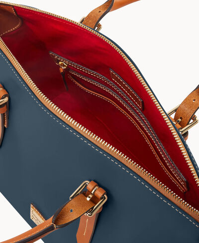 Wexford Leather Domed Satchel