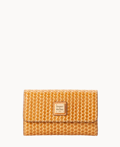Beacon Woven Flap Wallet