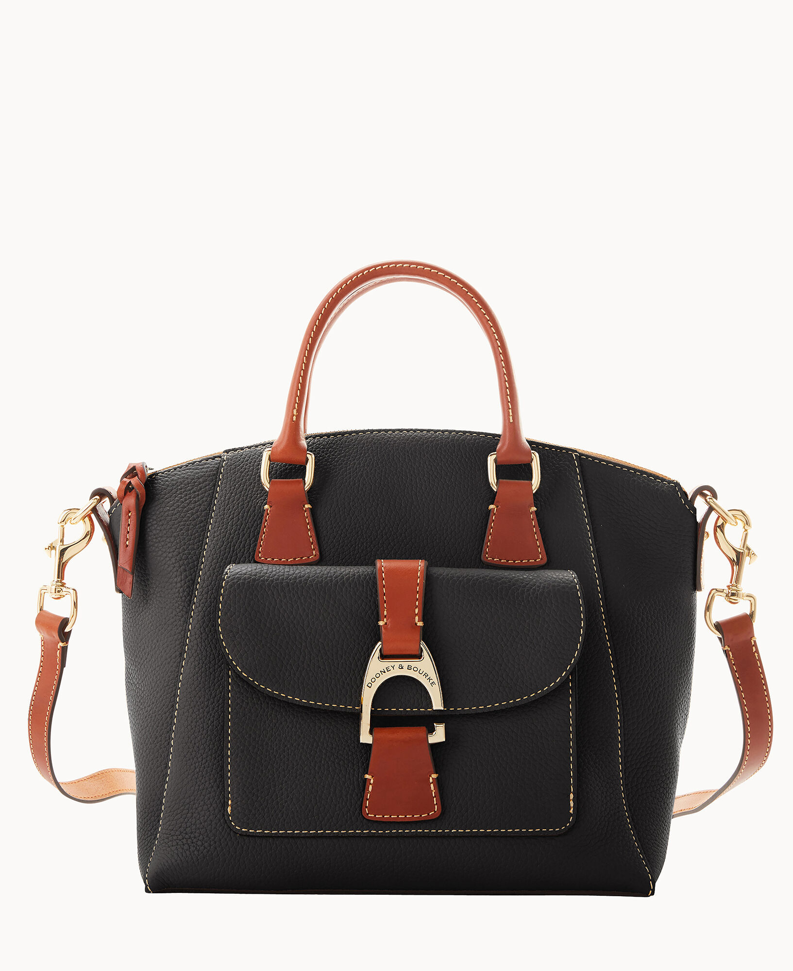 Pebble Grain Naomi Satchel