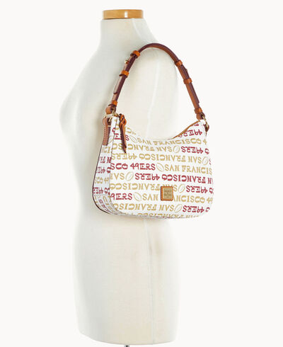NFL 49ers Small Kiley Hobo